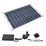 Kit De Bomba De Agua Solar 50w Panel 800l/h 12v De Bajo Ruid