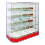 Vitrina Dulcera Para Mostrador 16 Cajones 60x22x60cm Alto