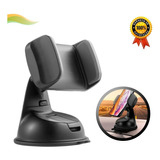 Suporte Pra Celular Automotivo Gira 360° Silicone Ventosa