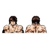 Sticker 3d Movimiento Anime Baki Hanma The Grappler 