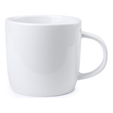 Set X4 Jarro Mug Taza De Cerámica Blanco 350 Cc 