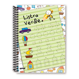 Caderno Lista Verde 96fls Universitário Capa Dura