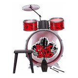 Bateria Grande First Band Color Rojo Art.fd2541