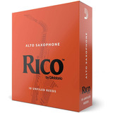 10 Cañas D'addario Rico Para Sax Alto 2 1/2 Rja1025