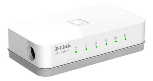 Switch 5 Portas 100 Mbps D-link Des-1005c Dlink Hub + Nfe