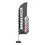 Wind Banner 3d Kit Completo Barbearia Dupla Face Modelos