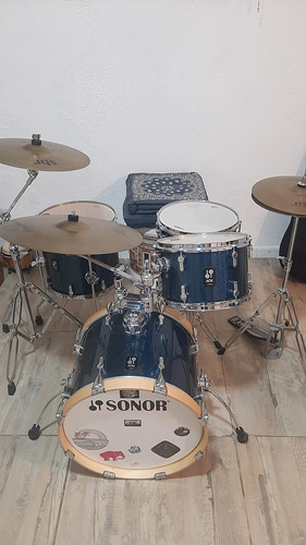 Bateria Sonor Aqx Jungle Jazz Completa