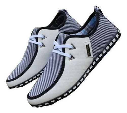 Zapatos Casuales Para Hombre, De Moda, Transpirables, Pu Zap