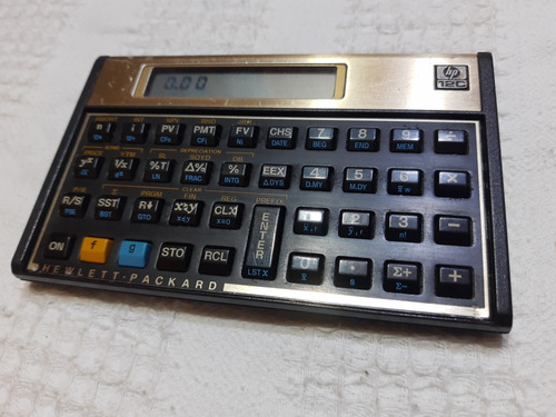 Calculadora Financiera Hewlett Packard C12 Usada 