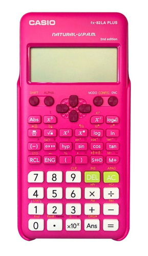 Calculadora De Funciones Casio Fx82la Rosada 252funciones