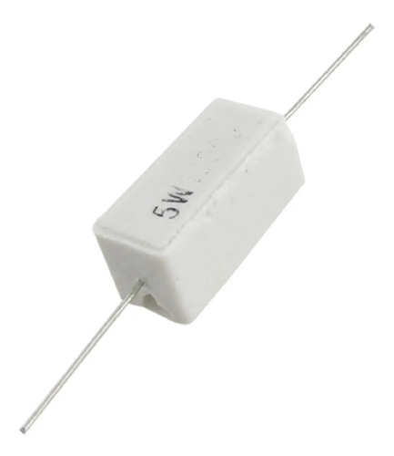 Set 5pz Resistencia De Alambre 5w Varios Valores | MercadoLibre