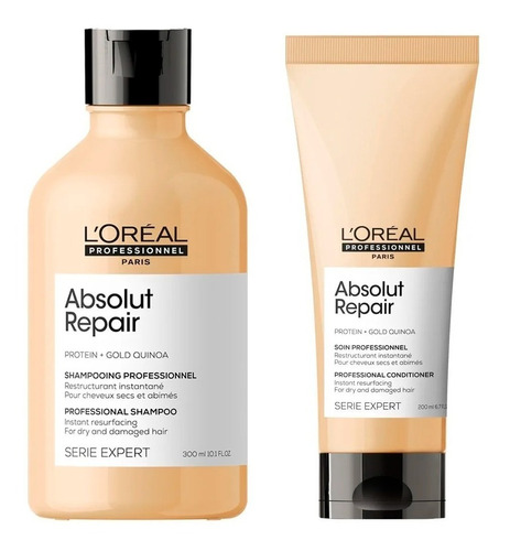 Shampoo + Acondicionador Loreal Absolut Repair Lipidium