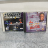 Combo Com 2 Cd Jogos Para Pc Star Trek Anos 90