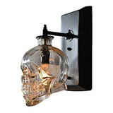 Lámpara De Pared Vintage Con Diseño De Esqueleto De Estilo R