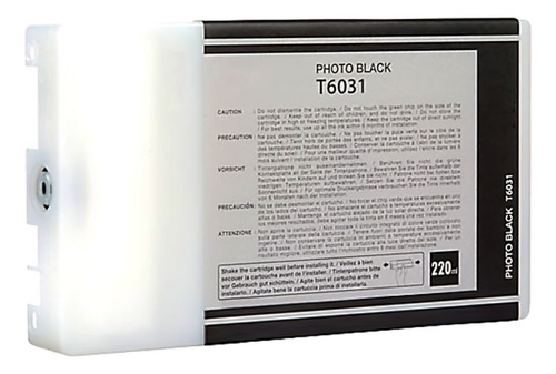 Cartucho Epson T603 Ultrachrome K3 Para Stylus Pro (220ml)