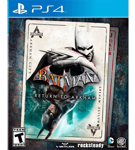 Batman Return To Arkham Standard Edition Fisico Usado