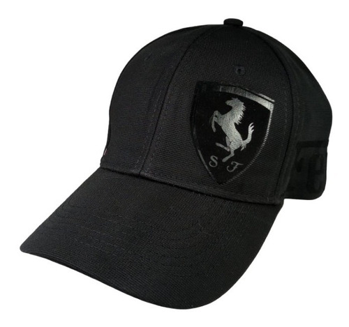 Gorra Ferrari Black  Edition Elastizada