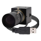 Cámara Usb 5-50mm Lente Varifocal Webcam Alta Velocidad Vga