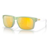 Óculos De Sol Oakley Holbrook Dark Jade Opaline Y055 Cor Verde