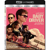 Baby Driver Em Ritmo De Fuga 4k Uhd + Blu-ray Dublado/leg