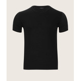 Camiseta Hombre Patprimo Negro Poliéster M/c 44020028-10