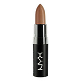 Labial Nyx Professional Makeup Matte Lipstick Color Sable