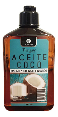 Aceite Masaje Therapy Coco Cosedeb 250ml