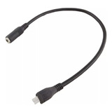 Cable Micro Usb Macho A 3.5 Hembra Auxiliar Para Gopro Hero4
