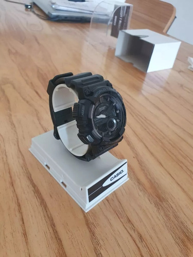 Reloj Casio Hombre Aeq-110w Sumergible 100m Hora Mundial Neg