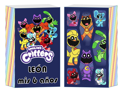 Bolsas Golosineras Personalizadas X 10 Smiling Critters 