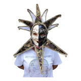 Máscara Gigante Para Carnaval Fiestas Batucada Color Negro