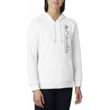 Buzo Columbia Logo Hoodie Mujer (white Outlined Logo)