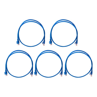 Cable Patchcord UTP CAT6 90cm Azul Enson RJ45 Cobre Kit 5 Pzas | MercadoLibre