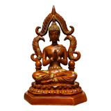 Estátua Buda Hindu Tibetano Meditação Chakras Resina