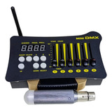 Mini Dmx Controlador Inalambrico De 54 Canales + Receptor 