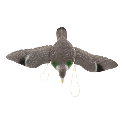 Falso Señuelo Paloma Móviles Repelente Control De Aves