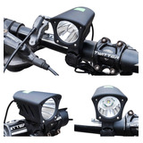 Farol Bike Profissional  8.4v Inton Foco Fixo 1200 Lumens