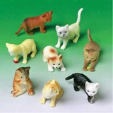 Mini Gato Figuras Asst. (12 Cuentas).