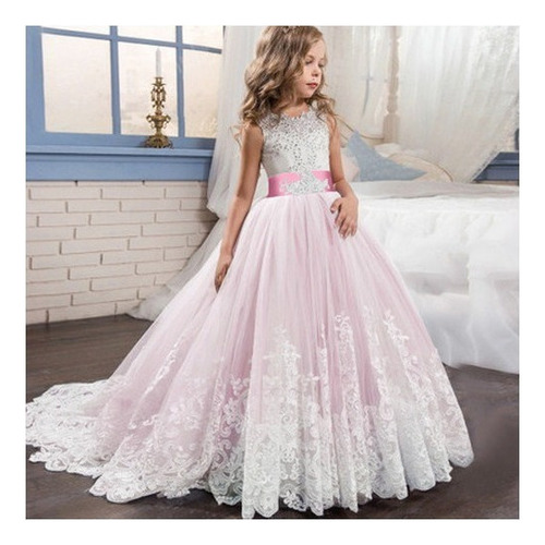 Vestido De Princesa Para Boda Cumpleaños De Niñas