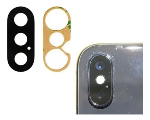 Vidrio Repuesto Camara Trasera iPhone XS 