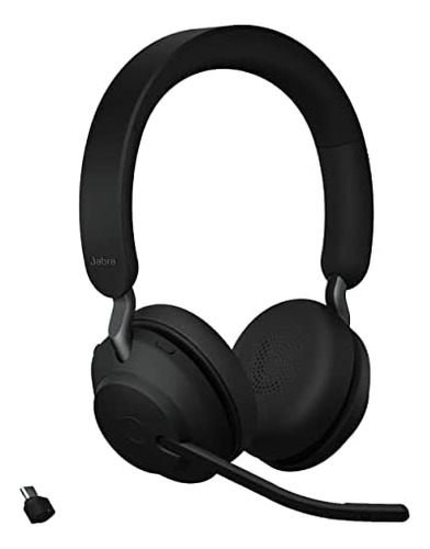 Jabra Evolve2 65 Ms Auriculares Inalámbricos Con Link380c, Y