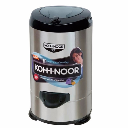 Secarropas Kohinoor Acero A655 5.5 Kg 2800 Rpm Acero Inox Lj