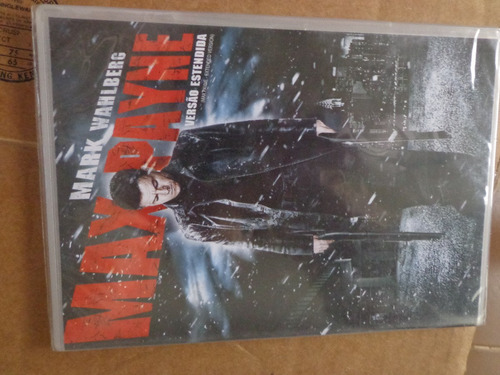 Max Payne Emb. Slim Wahlberg Lacrado Dvd Original $18 - Lote