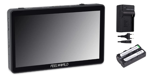 Monitor Feelworld F6 Plus 6 PuLG Touch 4k Cargador Y Batería