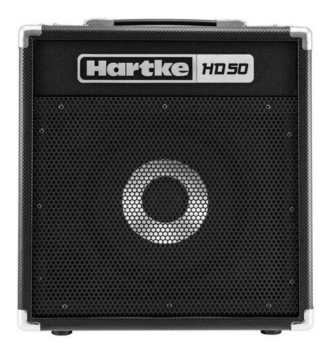 Amplificador Hartke Hd Series Hd50 Para Bajo De 50w Color Negro 100v/240v