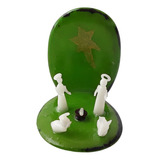 Pesebre Miniatura Tallado En Tagua 3 Cms Alto