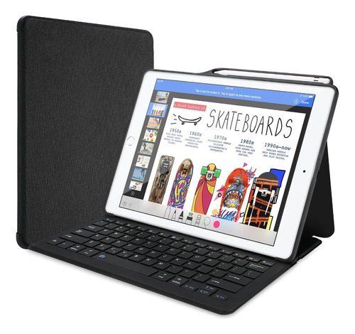 Funda Con Teclado Pro Case / Para iPad Pro 12.9 / Black