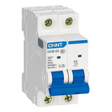 Interruptor Auttermomagnetico Nxb-63 2p 20a/6ka C - Chint