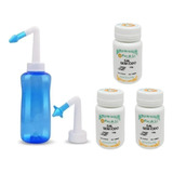 1 Lavador Nasal + 3 Sal Sem Iodo  P/ Lavagem Nasal