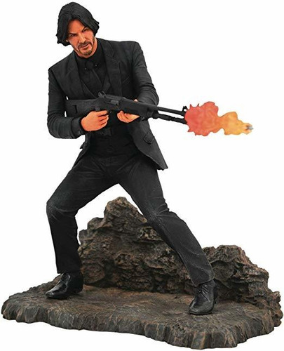 Figura Diamond Select Toys John Wick Galería Catacumbas Pvc